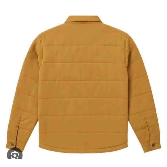 New Hurley Men's Size Small Tan Jacket - Picture 5 of 5